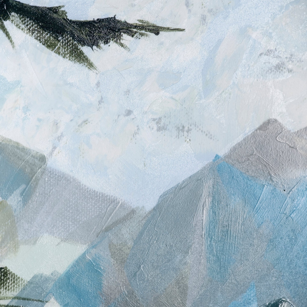 Vista I by Mercana Studio a Hand Embellished Textured Canvas by Mercana at Eve Furniture