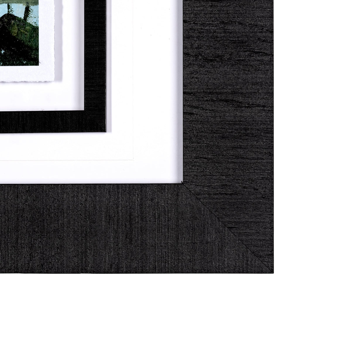 Vista II by Mercana Studio a Hand Embellished Textured Framed Art Print Matted under Glass by Mercana at Eve Furniture