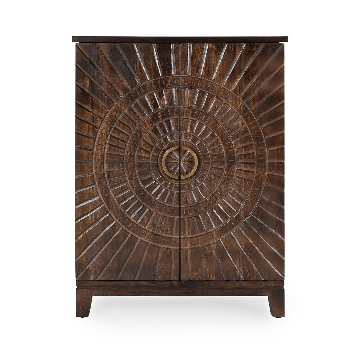 Vivienne Bar Cabinet - Bark Brown by Classic Home at Eve Furniture