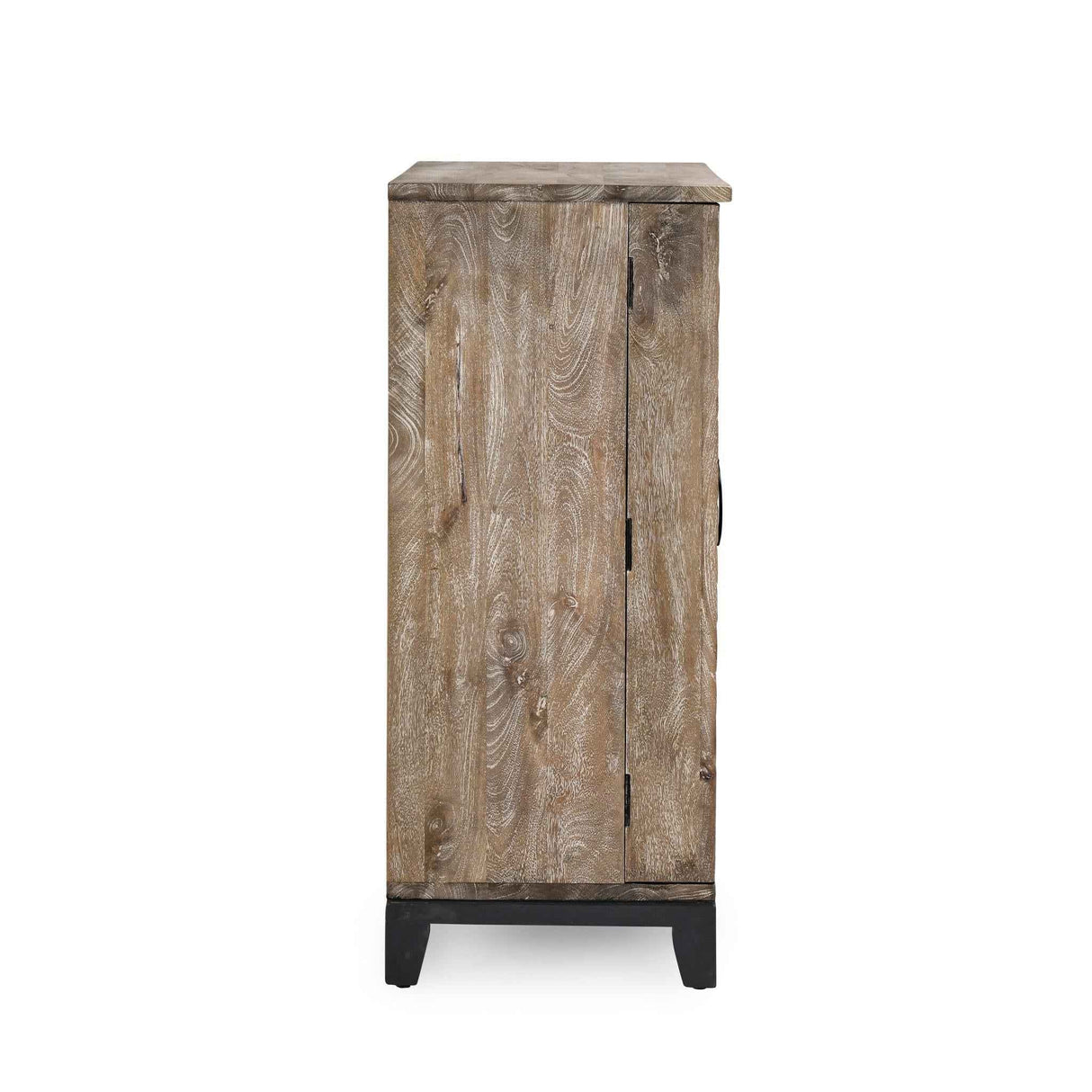 Vivienne Distressed Taupe Bar Cabinet by Classic Home at Eve Furniture