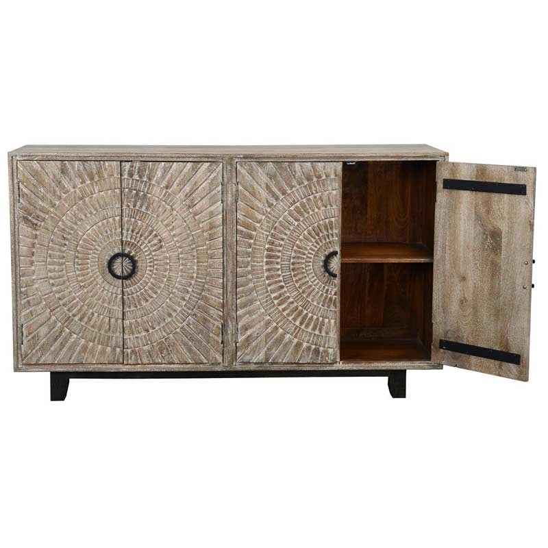 Vivienne Light Gray Cabinet by Classic Home at Eve Furniture