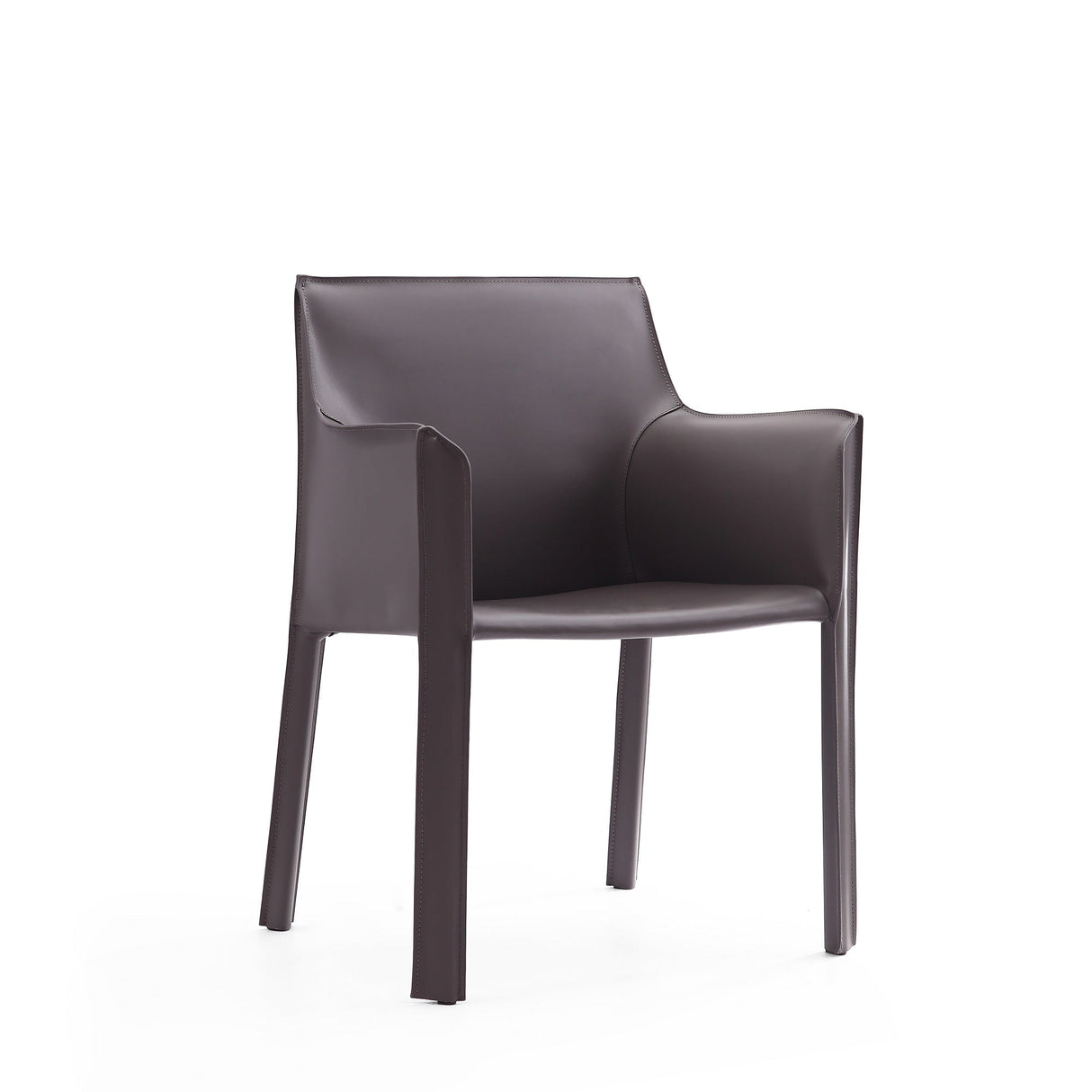 Vogue Arm Chair in Grey (set of 2) by Manhattan Comfort at Eve Furniture