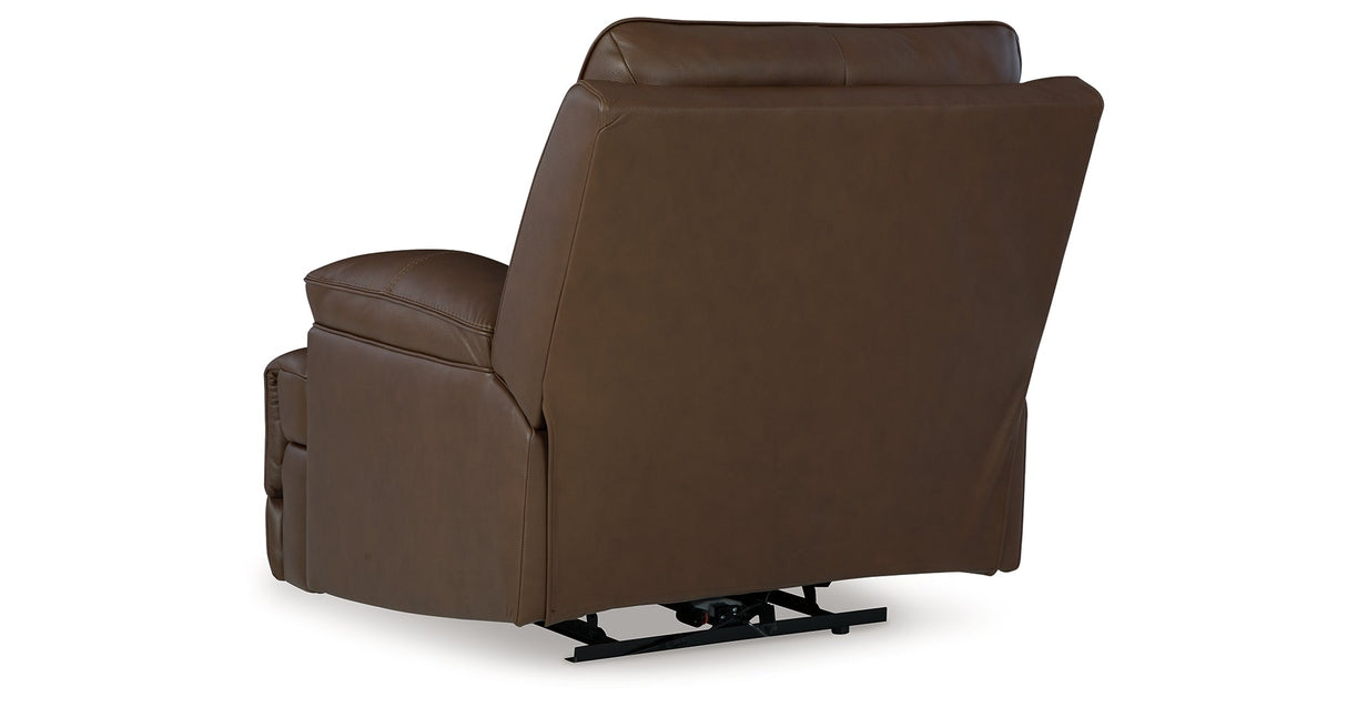 VonRyan Tobacco Power Reclining Living Room Set by Ashley at Eve Furniture