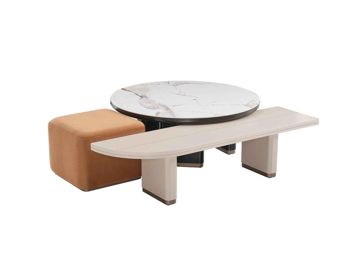 Voyance End Table by Furnia at Eve Furniture