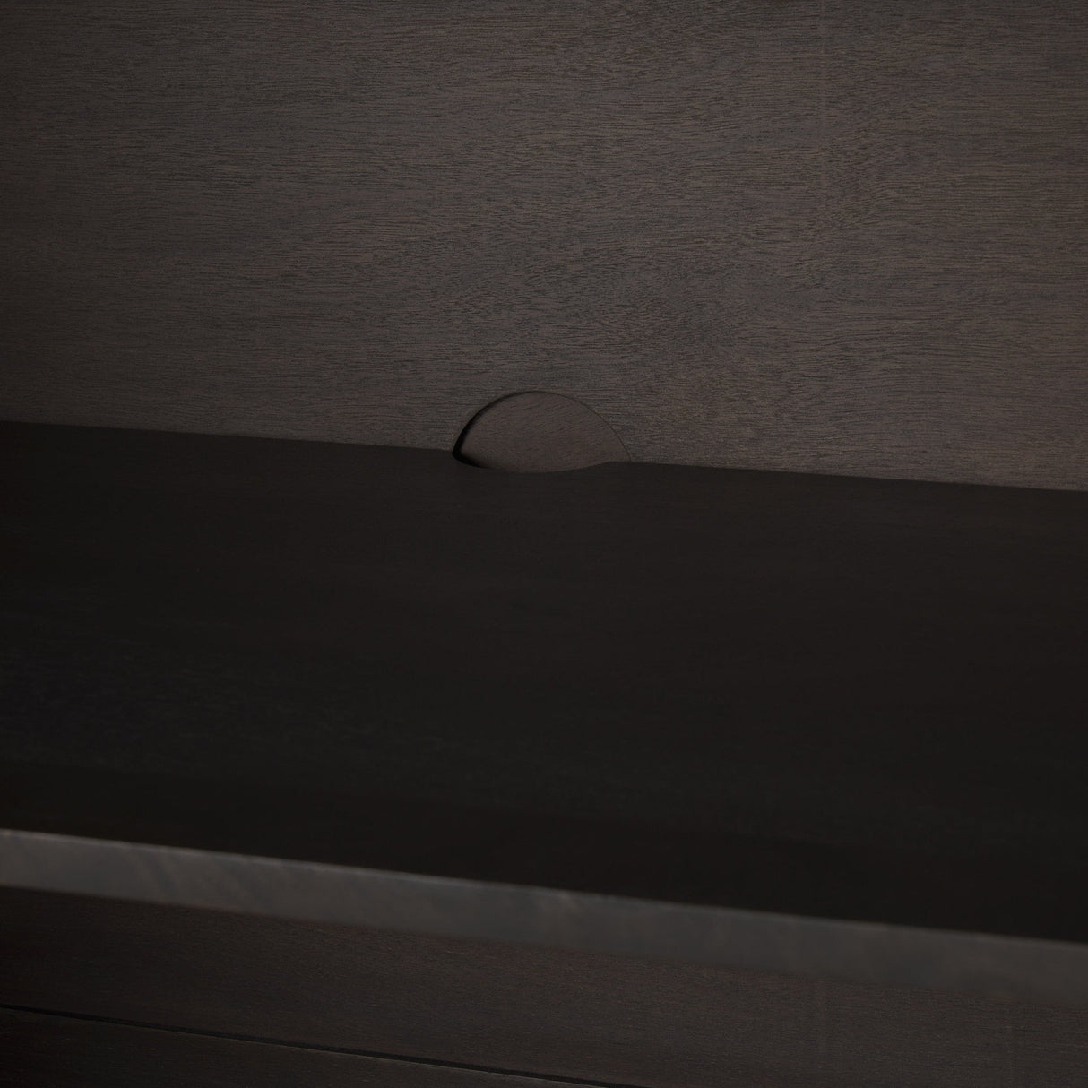 Wagner Dark Brown Wood w/ Arched Design Accent Cabinet by Mercana at Eve Furniture