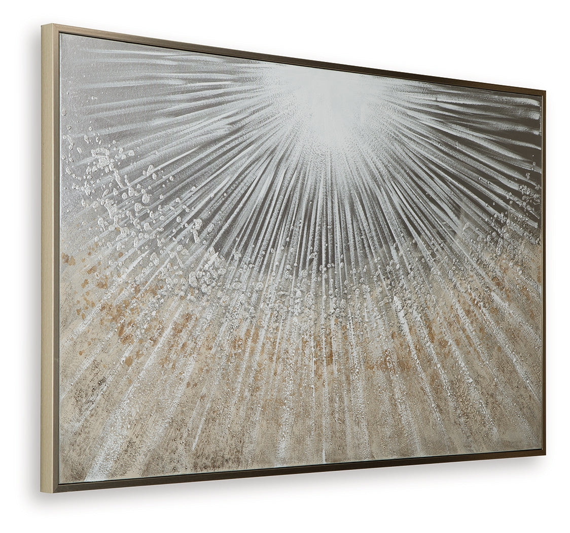 Waldard Gray/Taupe/White Wall Art by ASHLEY FURNITURE at Eve Furniture