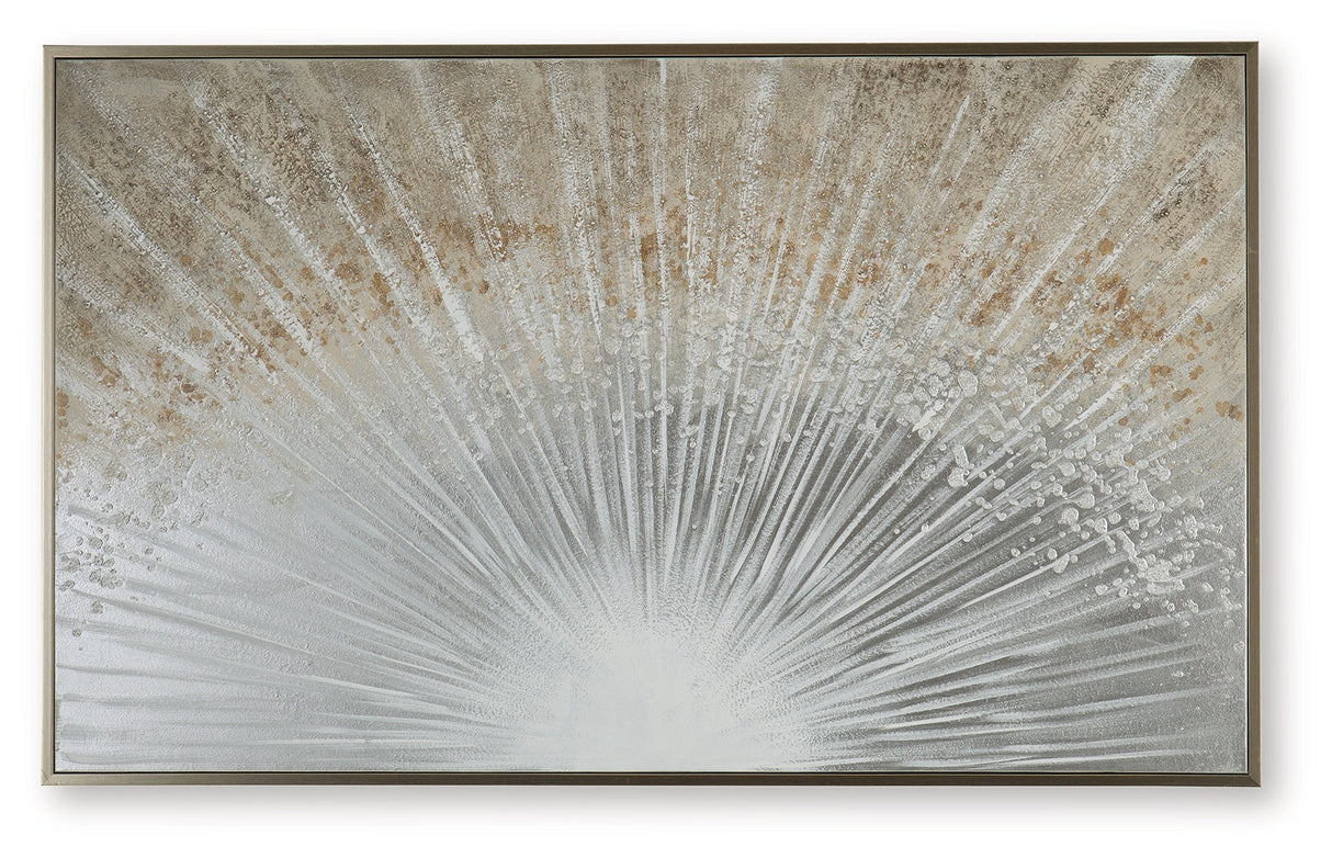 Waldard Gray/Taupe/White Wall Art by ASHLEY FURNITURE at Eve Furniture