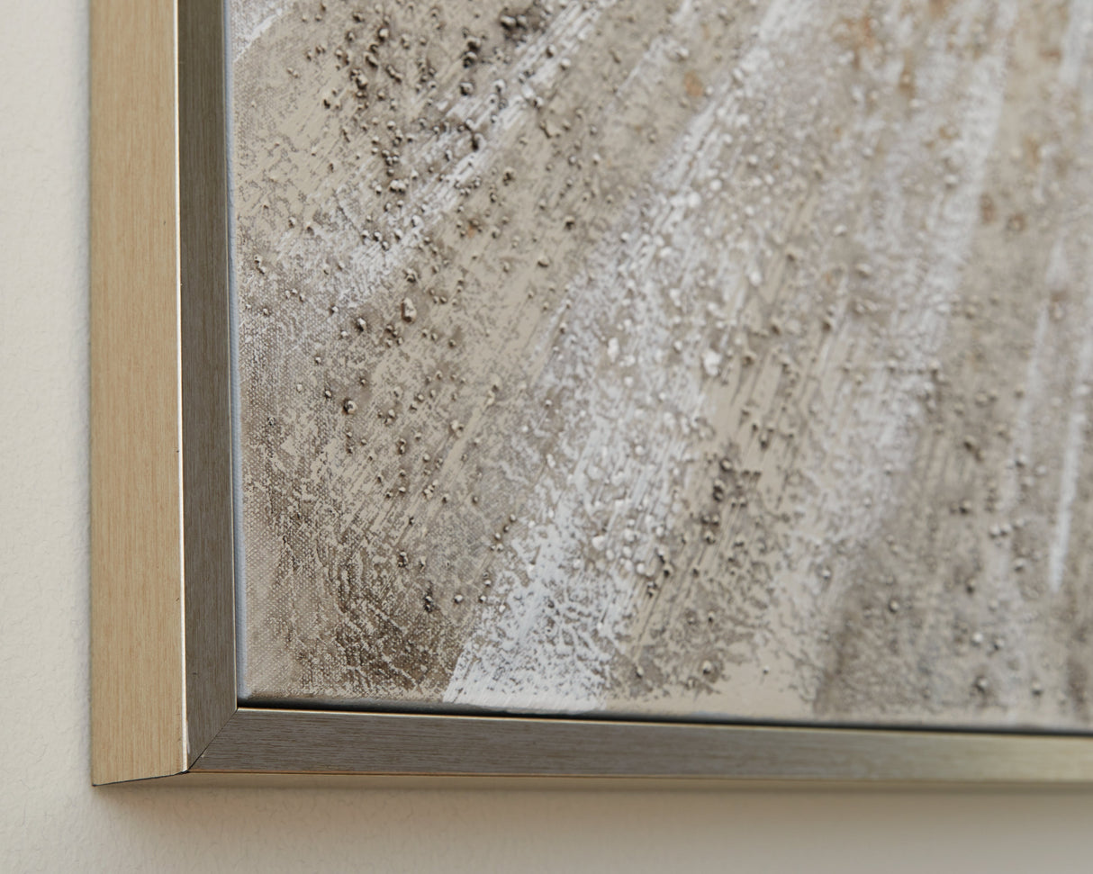 Waldard Gray/Taupe/White Wall Art by ASHLEY FURNITURE at Eve Furniture
