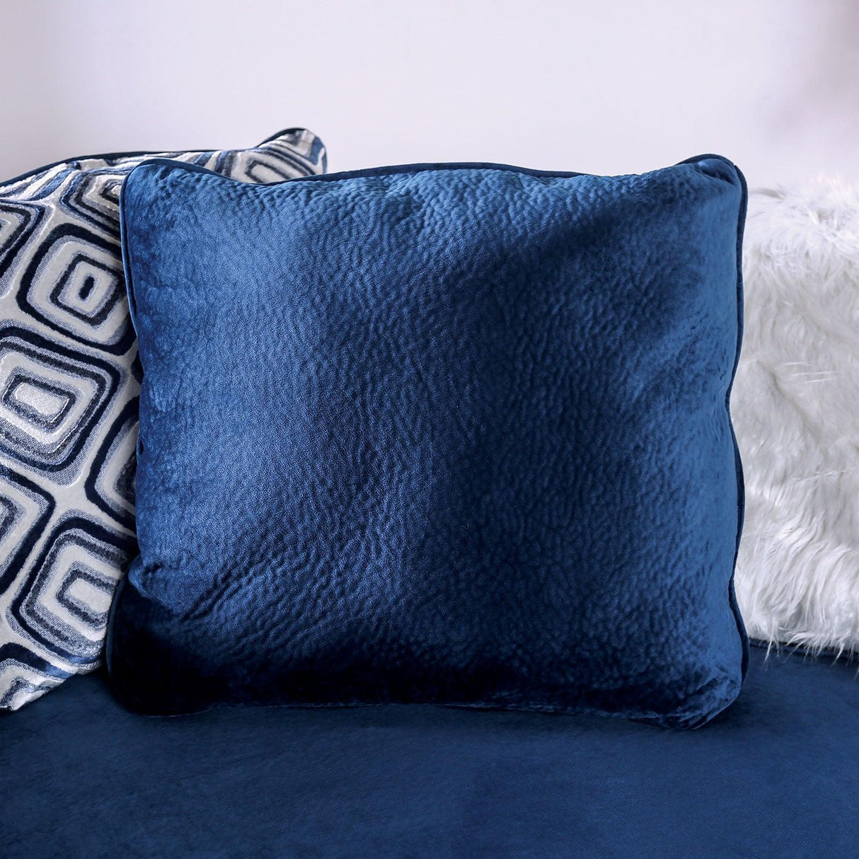 Waldport Navy Chair by Furniture of America at Eve Furniture