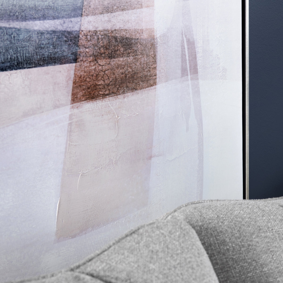 Wallace Blue/Tan Canvas by Crestview at Eve Furniture