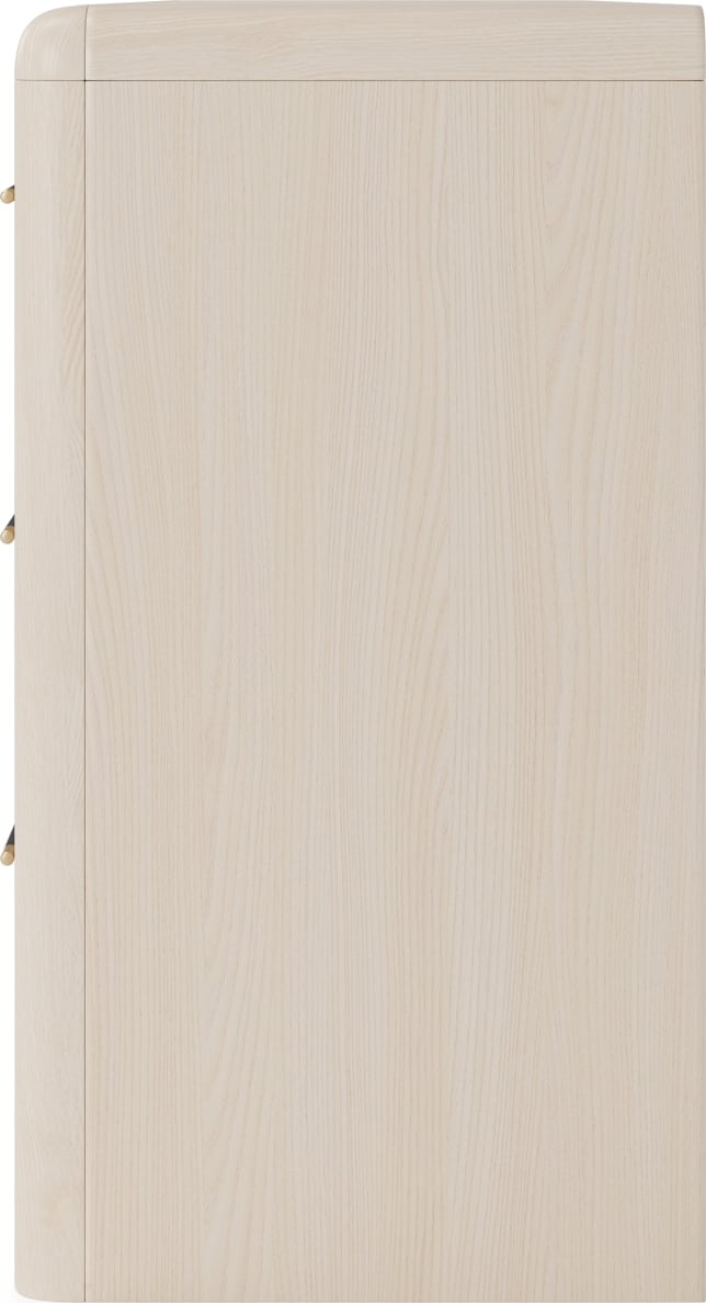 Wallen White Sand 6 Drawer Dresser