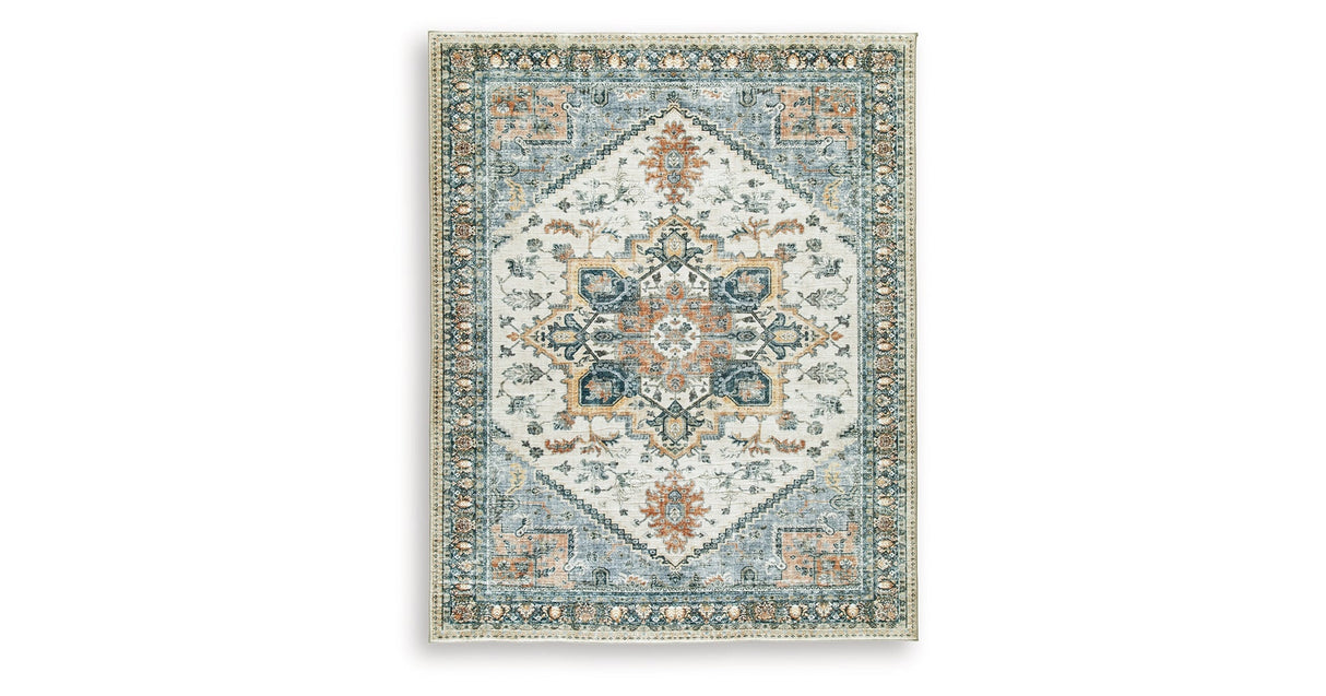 Wallney Multi Large Rug by Ashley at Eve Furniture
