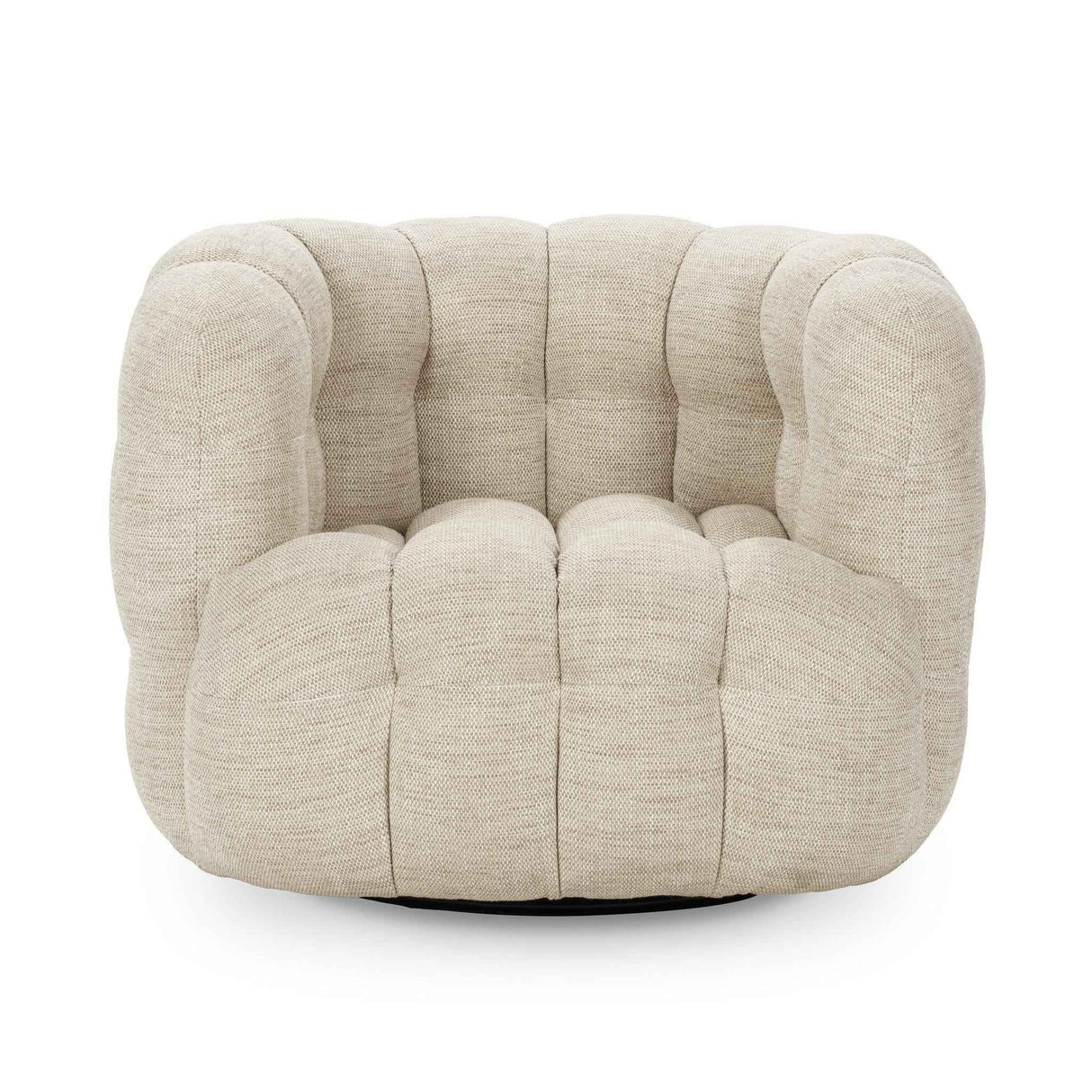 Walter Beige Swivel Chair by Classic Home at Eve Furniture