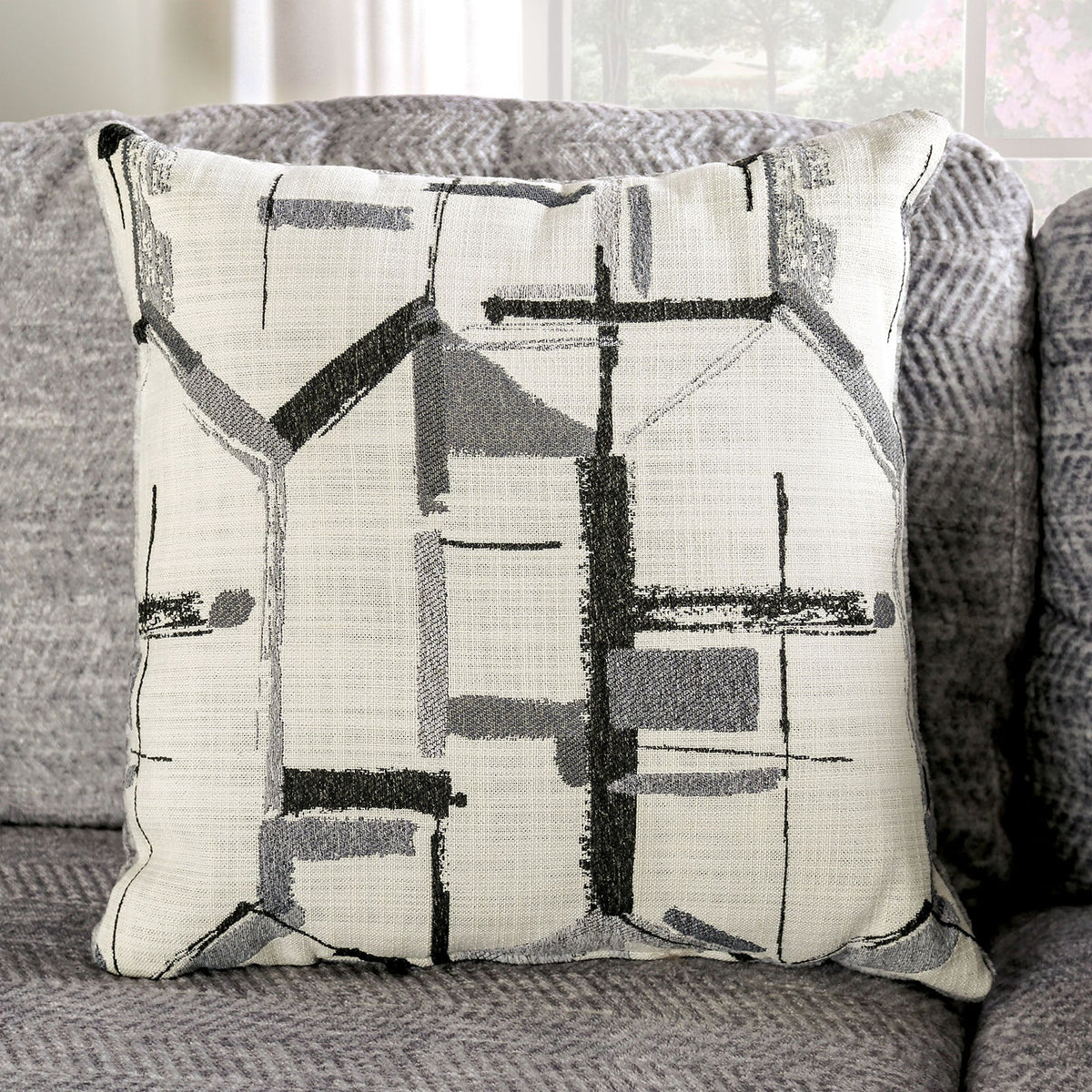 Waltham Gray Sectional by Furniture of America at Eve Furniture
