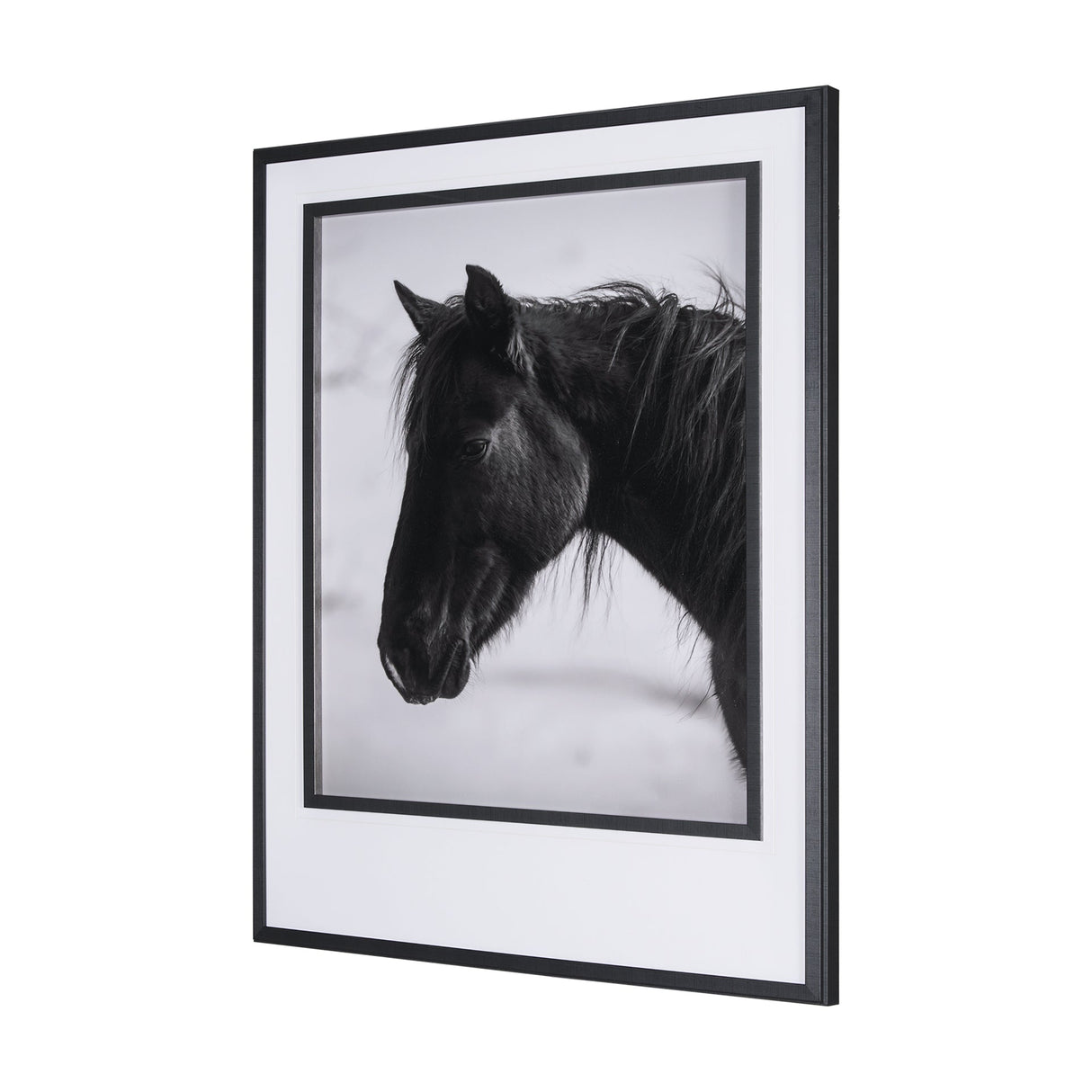 Wander by Chad Mackay a Hand Embellished Textured Framed Photo Art Print Matted under Glass by Mercana at Eve Furniture