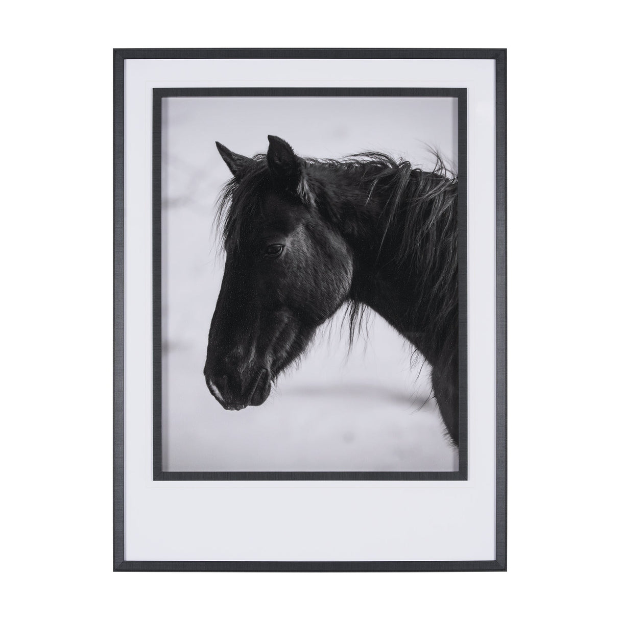 Wander by Chad Mackay a Hand Embellished Textured Framed Photo Art Print Matted under Glass by Mercana at Eve Furniture