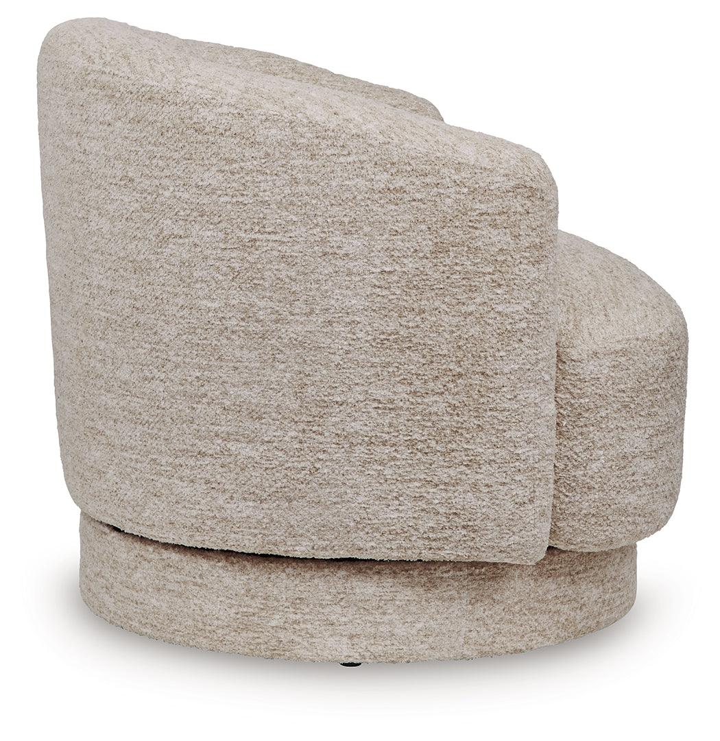 Wardsor Stone Swivel Chair by Ashley at Eve Furniture