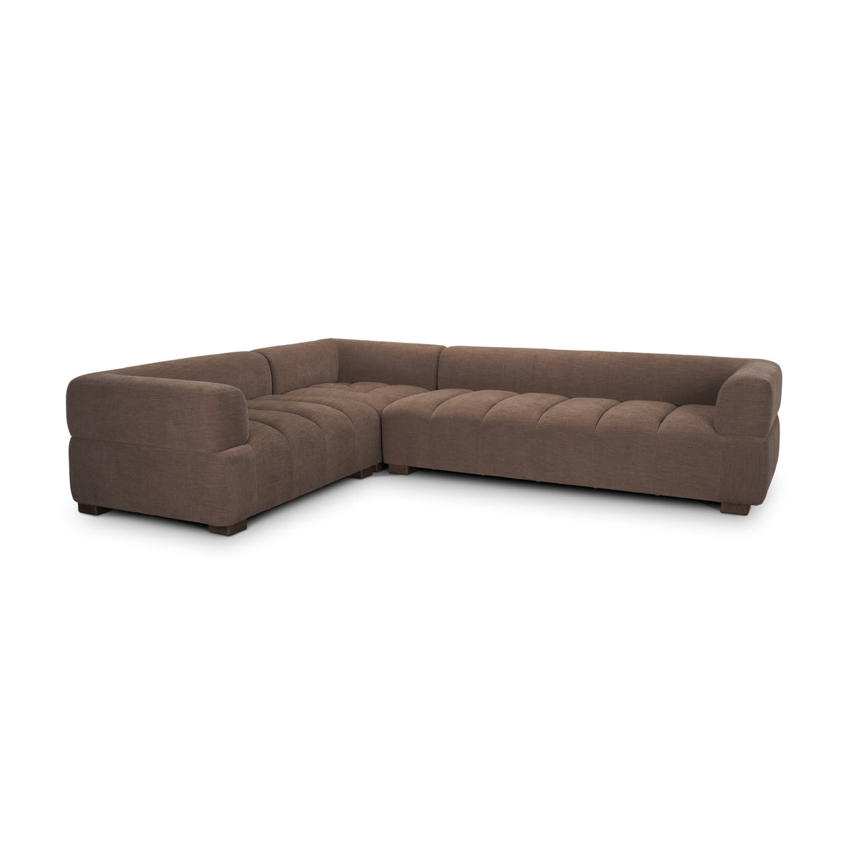 Warner Channel 3 Piece Sofa Set w/S Corner Piece by Mercana at Eve Furniture