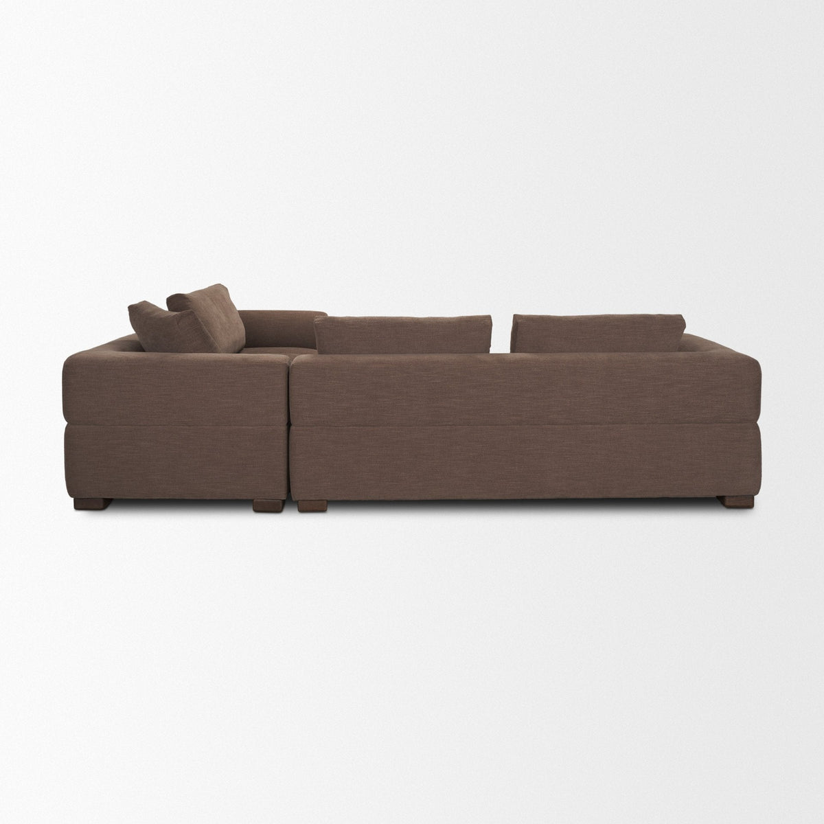 Warner Channel 3 Piece Sofa Set w/S Corner Piece w/Back Cushions by Mercana at Eve Furniture