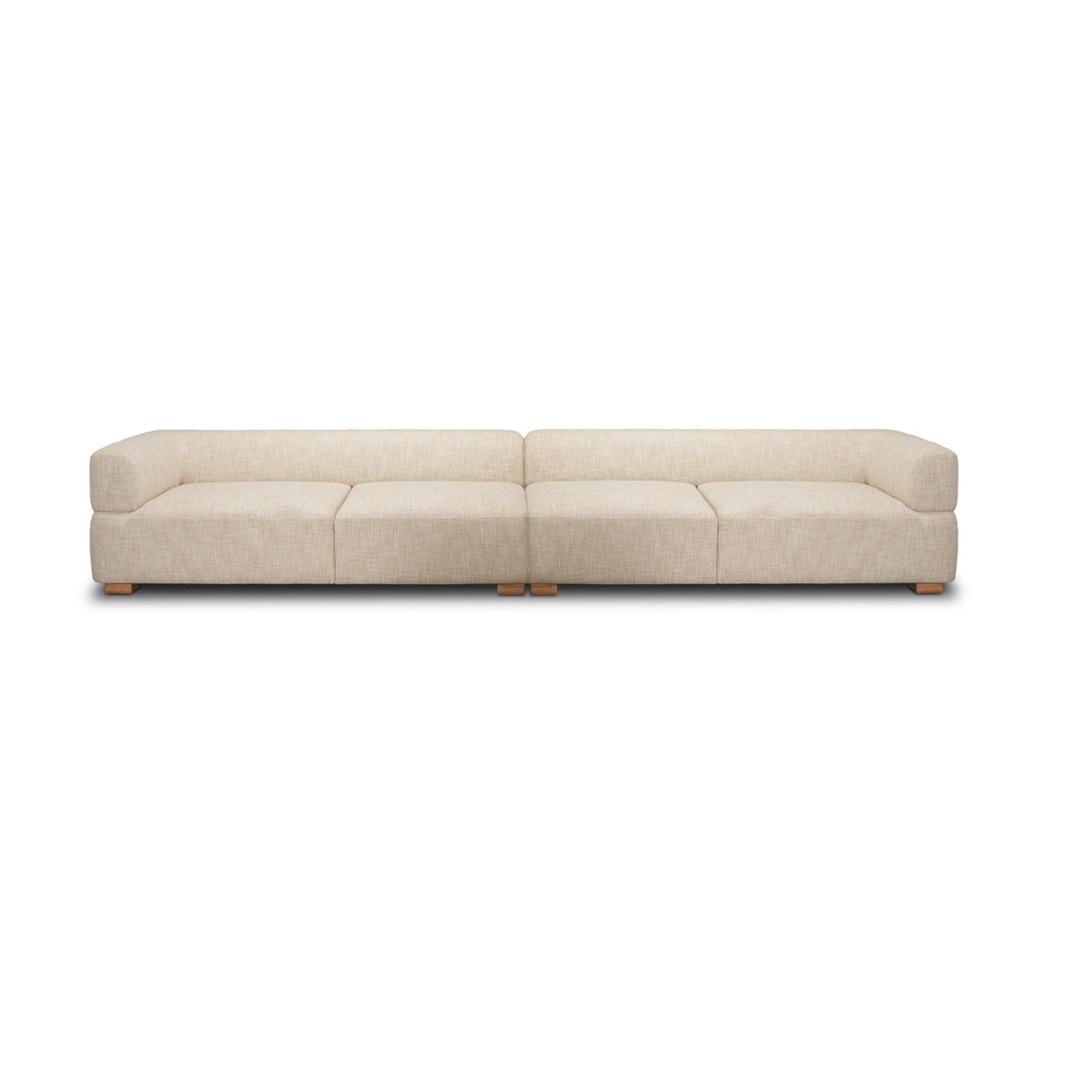 Warner Frame 2 Piece Long Sofa Set by Mercana at Eve Furniture