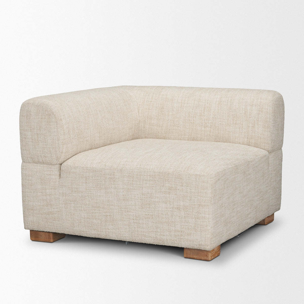 Warner Frame 3 Piece Sofa Set w/S Corner Piece by Mercana at Eve Furniture