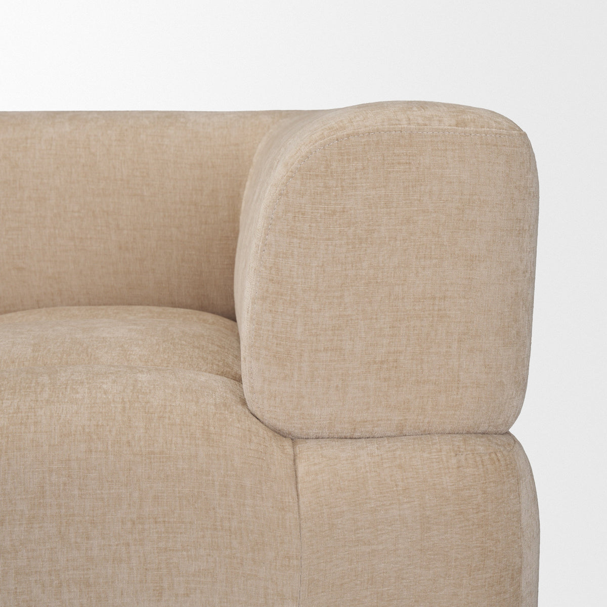 Warner Quilt 3 Piece Sofa Set w/Corner Piece by Mercana at Eve Furniture