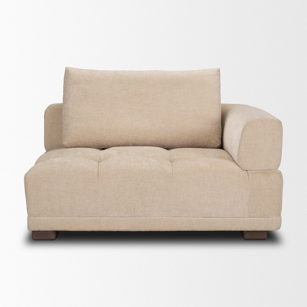 Warner Quilt 3 Piece Sofa Set w/Corner Piece w/Back Cushions by Mercana at Eve Furniture