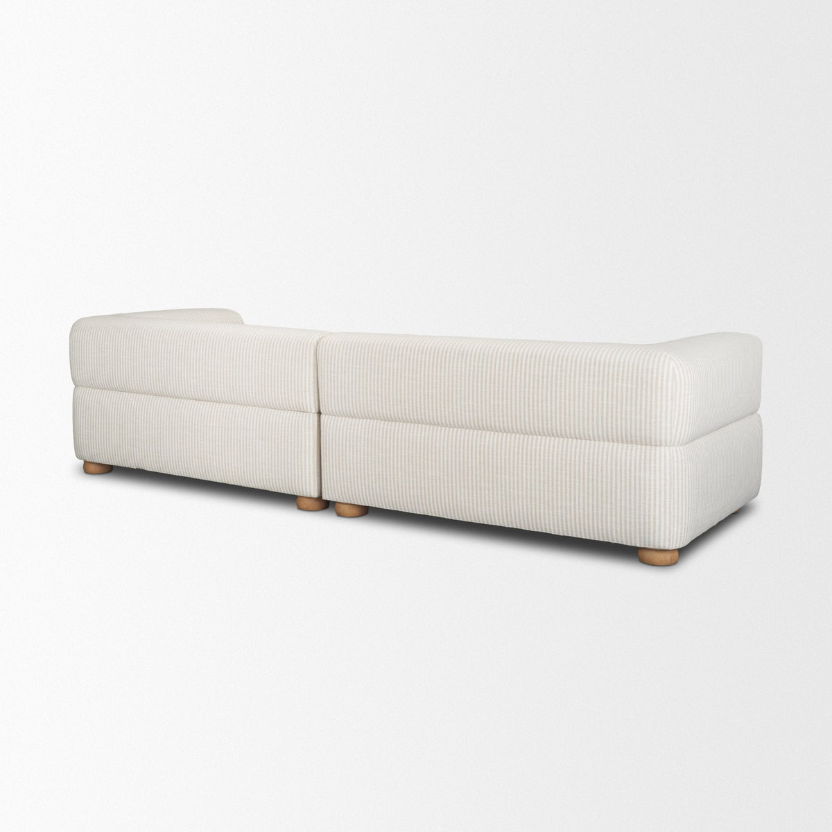 Warner Stripe 2 Piece Sofa Set by Mercana at Eve Furniture