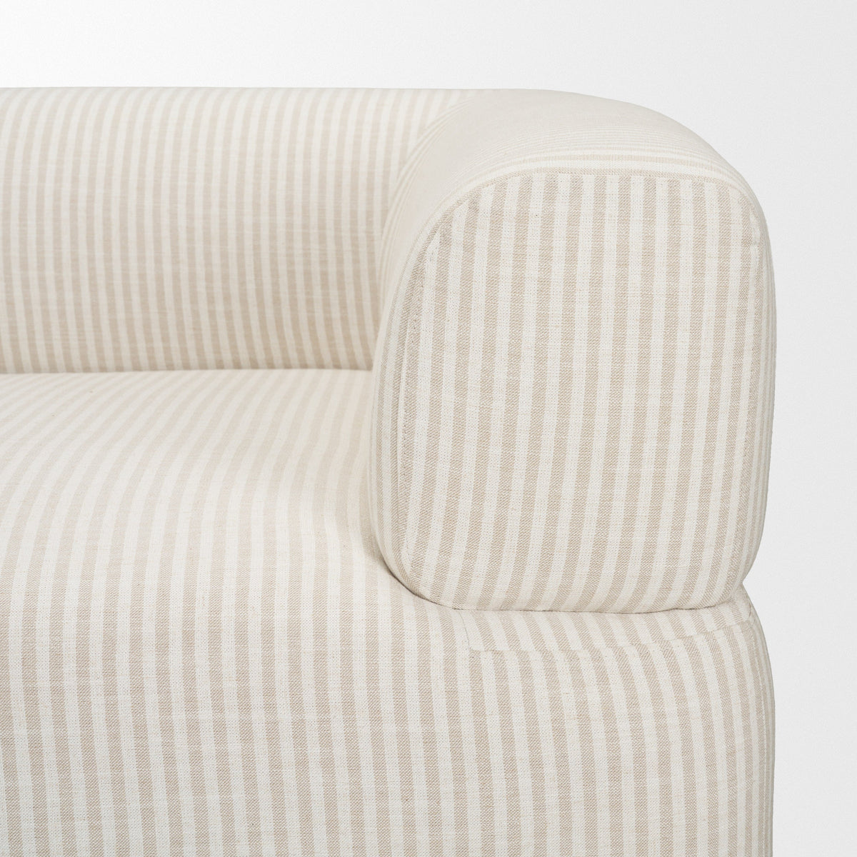 Warner Stripe 2 Piece Sofa Set by Mercana at Eve Furniture