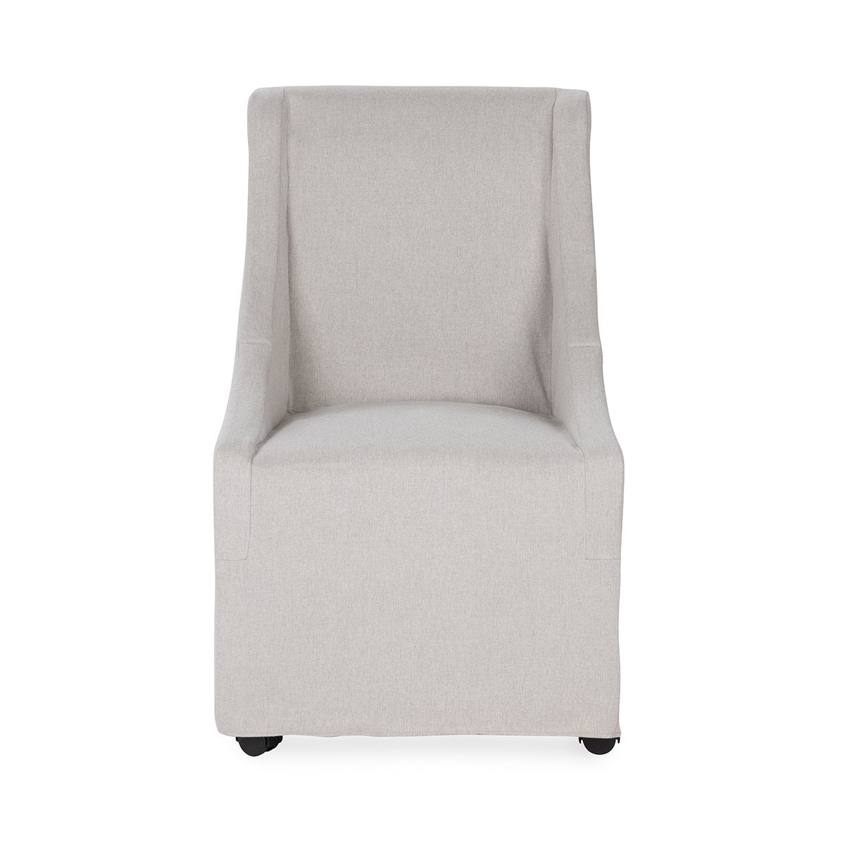 Warwick Dining Chair with Casters - Beige by Classic Home at Eve Furniture