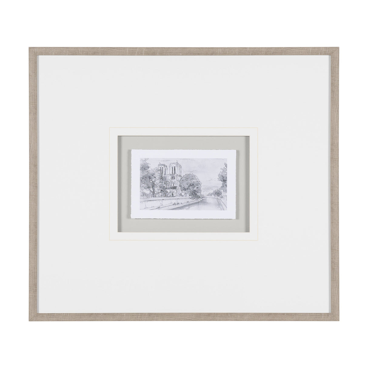Water Side I by PanPan a Framed Art Print Matted under Glass by Mercana at Eve Furniture