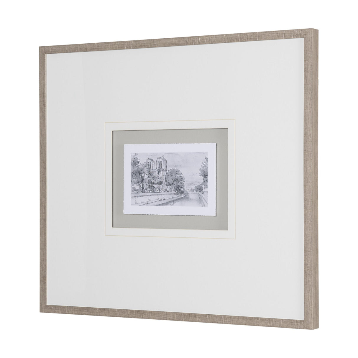 Water Side I by PanPan a Framed Art Print Matted under Glass by Mercana at Eve Furniture