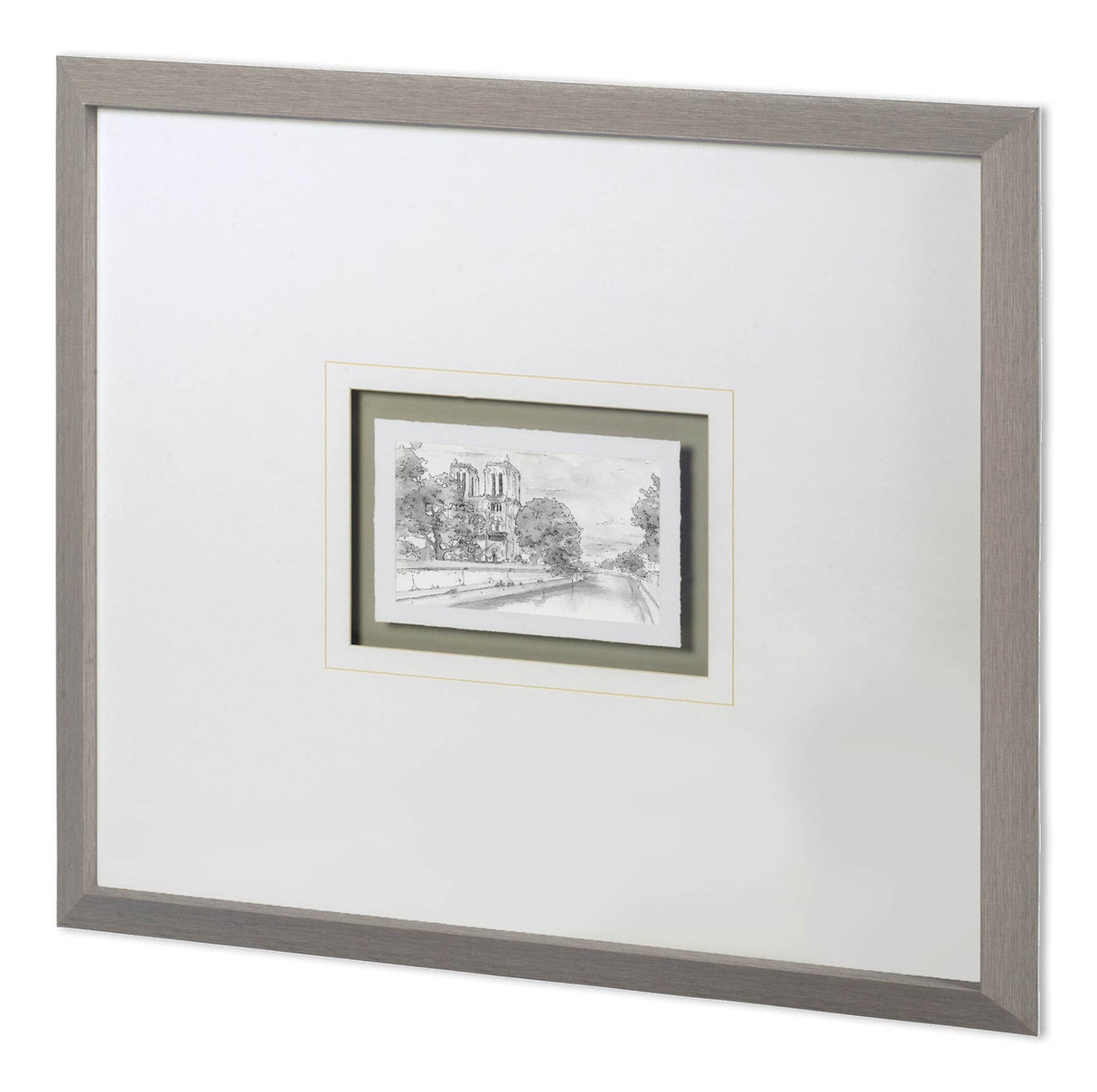 Water Side I by PanPan a Framed Art Print Matted under Glass by Mercana at Eve Furniture