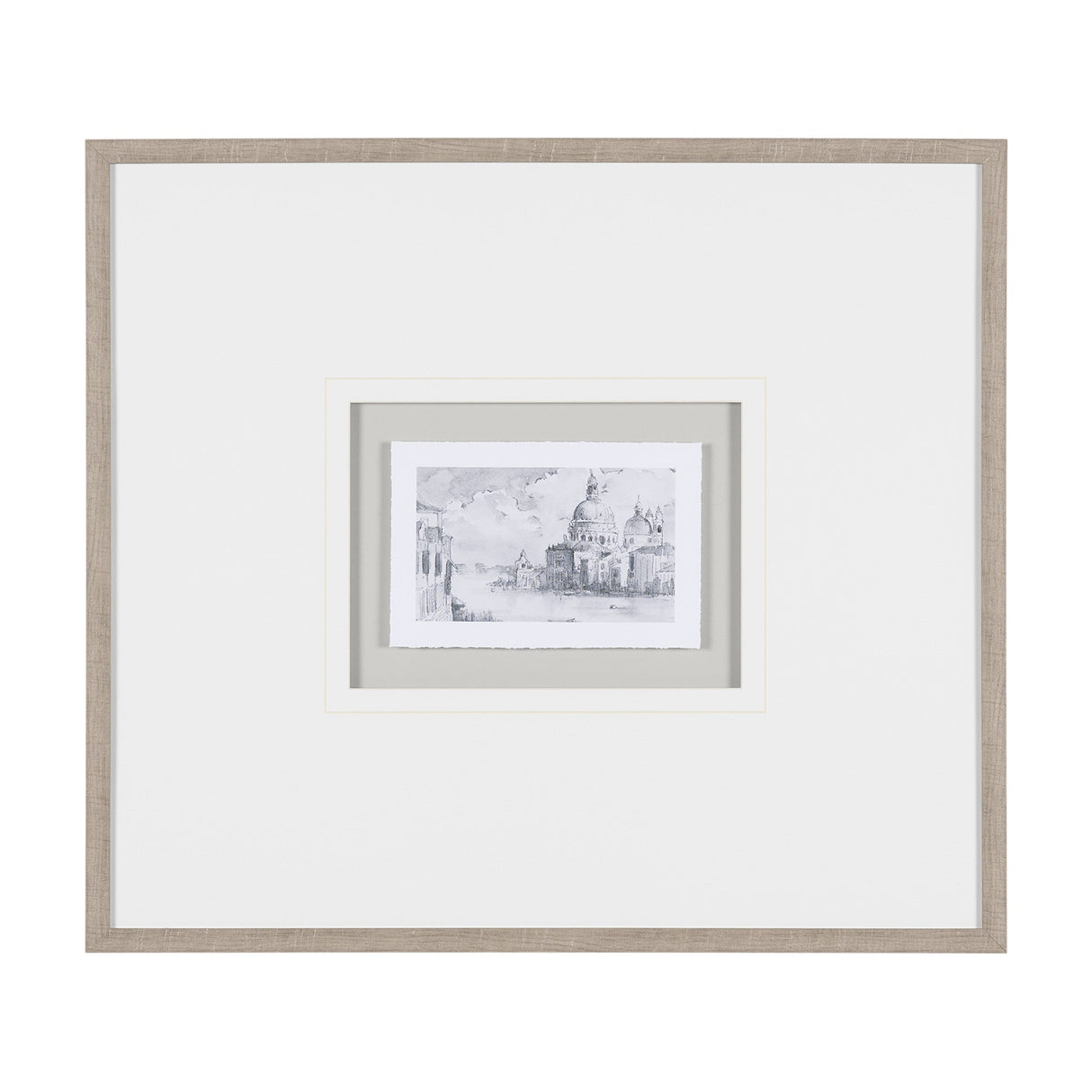 Water Side II by PanPan a Framed Art Print Matted under Glass by Mercana at Eve Furniture