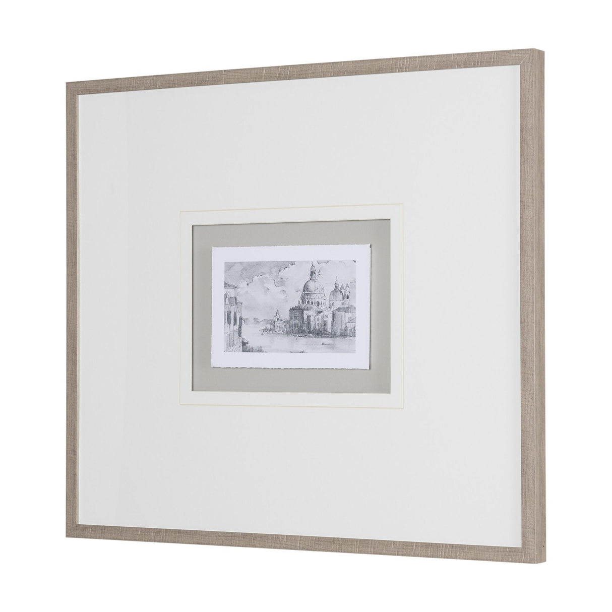 Water Side II by PanPan a Framed Art Print Matted under Glass by Mercana at Eve Furniture