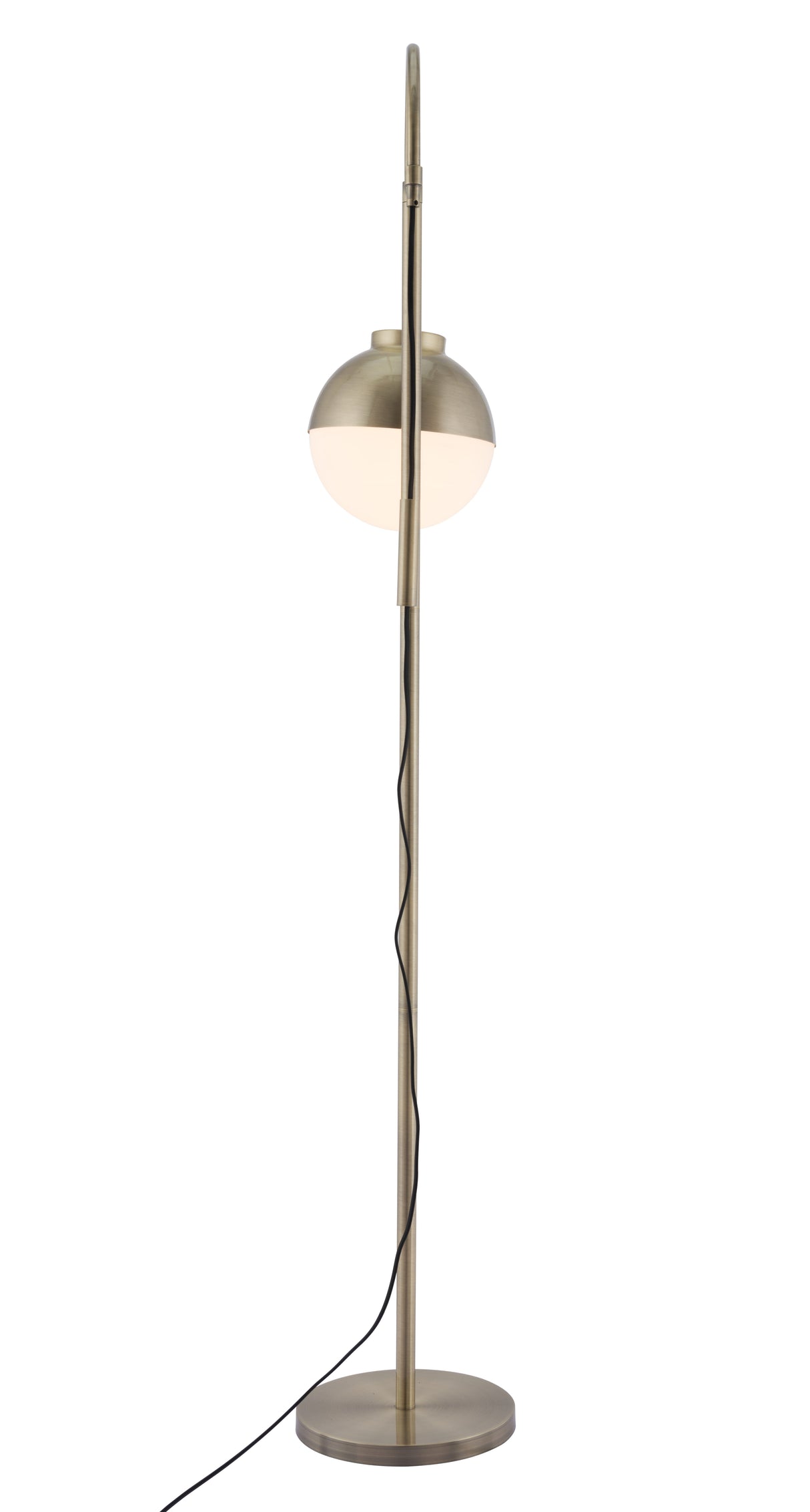 Waterloo White & Bronze Floor Lamp by Zuomod at Eve Furniture