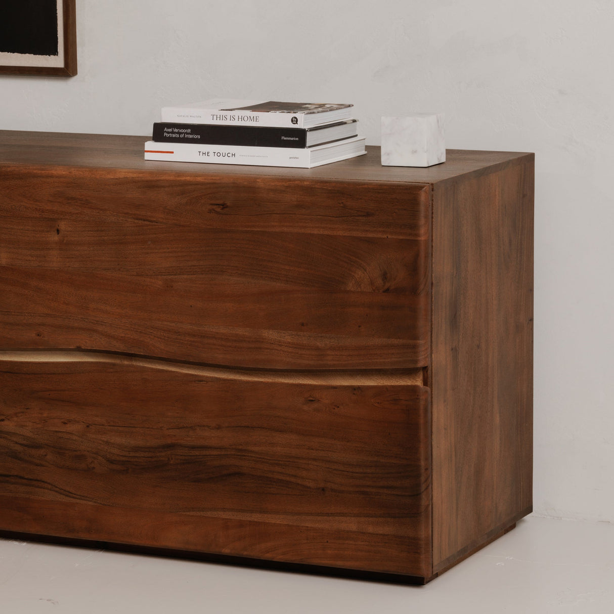 Watson Brown 4 Drawer Dresser by Moe's Home at Eve Furniture