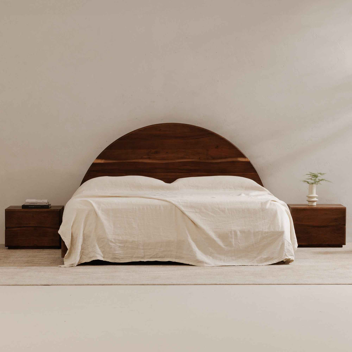 Watson Brown Queen Bed by Moe's Home at Eve Furniture