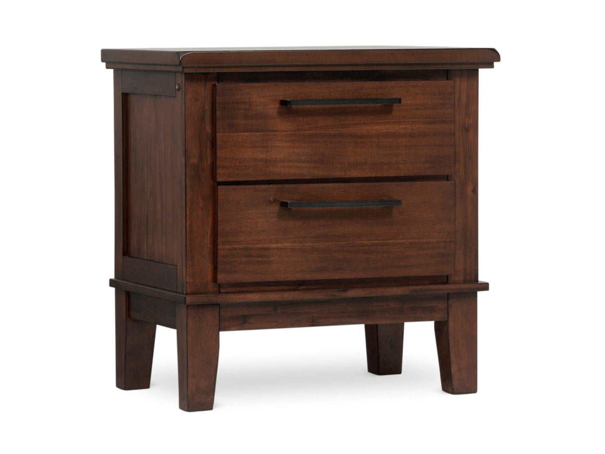 Watson Brown Upholstered Storage Panel Bedroom Set by Homelegance at Eve Furniture