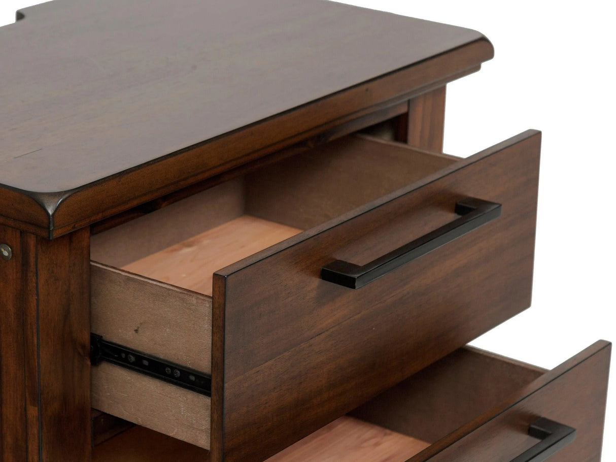 Watson Brown Upholstered Storage Panel Bedroom Set by Homelegance at Eve Furniture