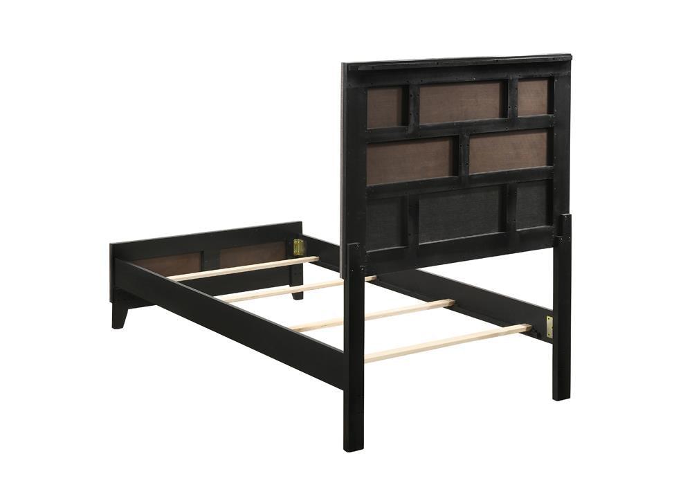 Watson Gray Oak Twin Panel Bed by Coaster at Eve Furniture