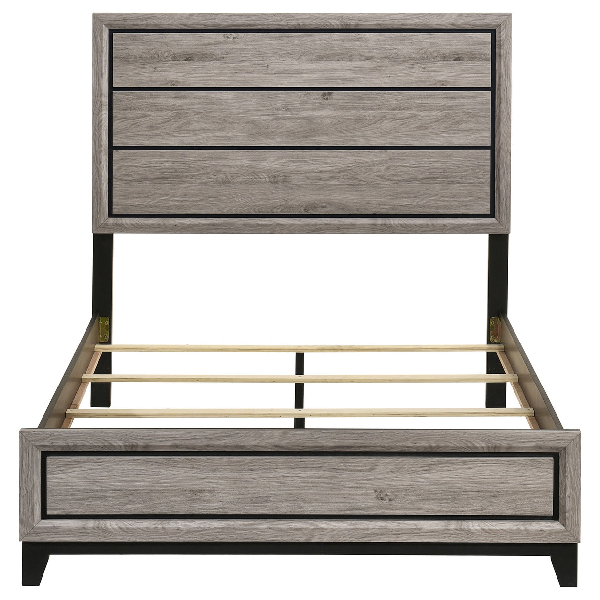 Watson Light Taupe Wood Full Panel Bed by Coaster at Eve Furniture