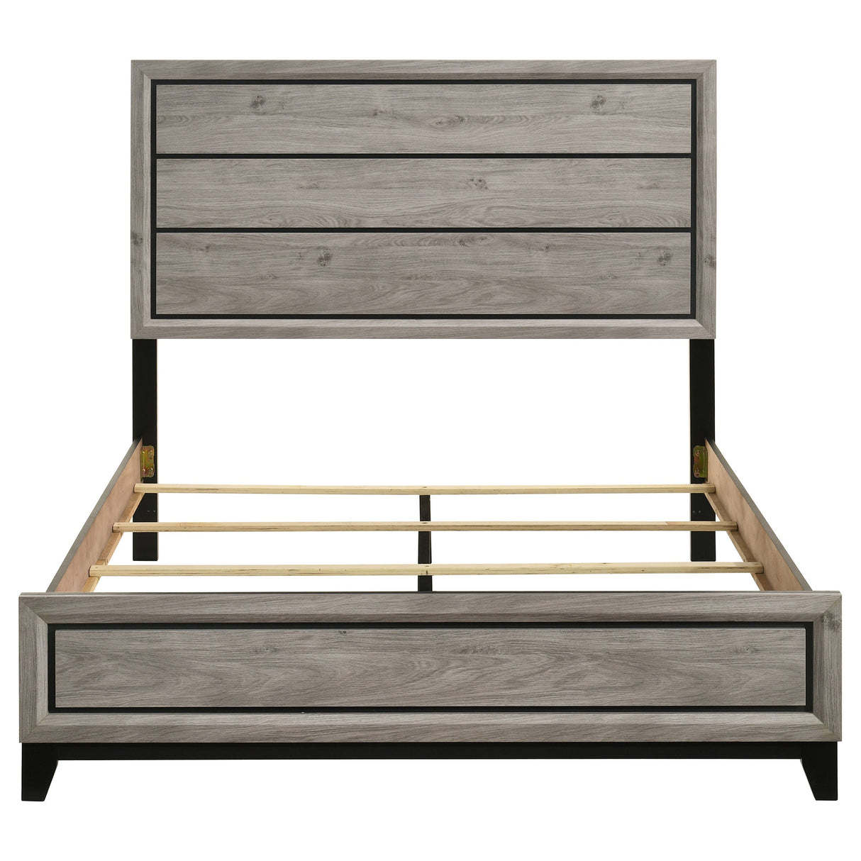 Watson Light Taupe Wood Queen Panel Bed by Coaster at Eve Furniture