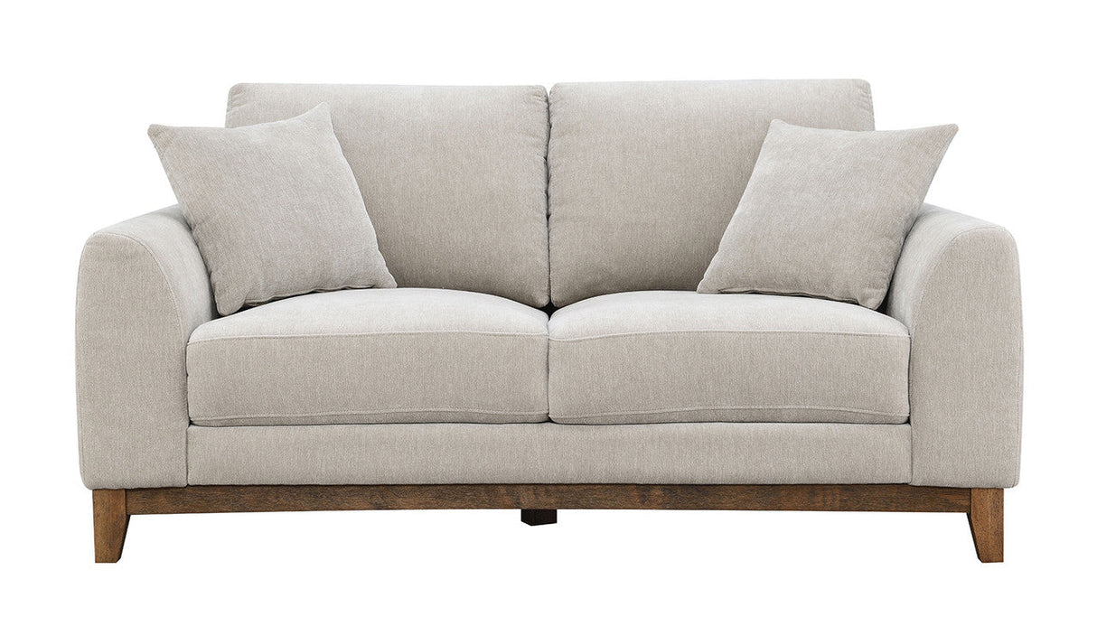Watton Light Gray Loveseat by Furniture of America at Eve Furniture