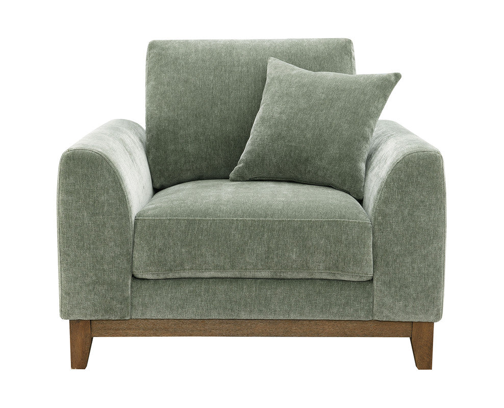 Watton Olive Green Chair by Furniture of America at Eve Furniture