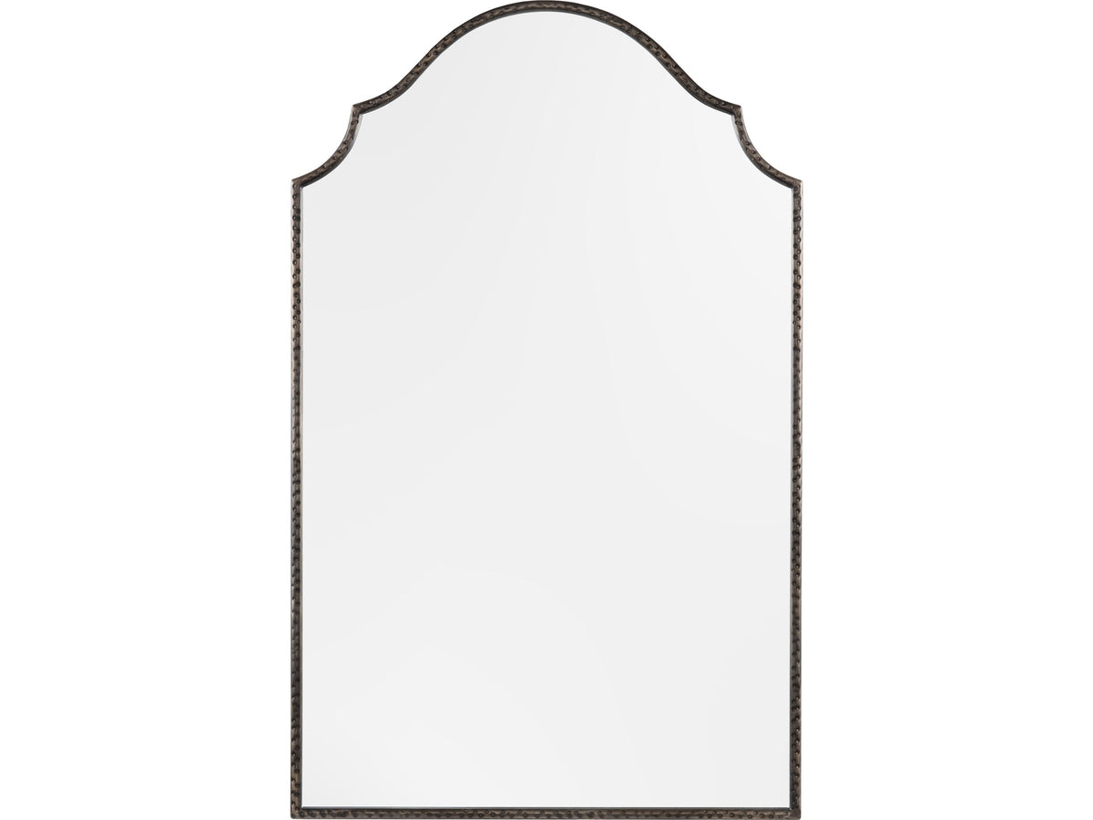 Waverly 1 Black Wall Mirror by Crestview at Eve Furniture