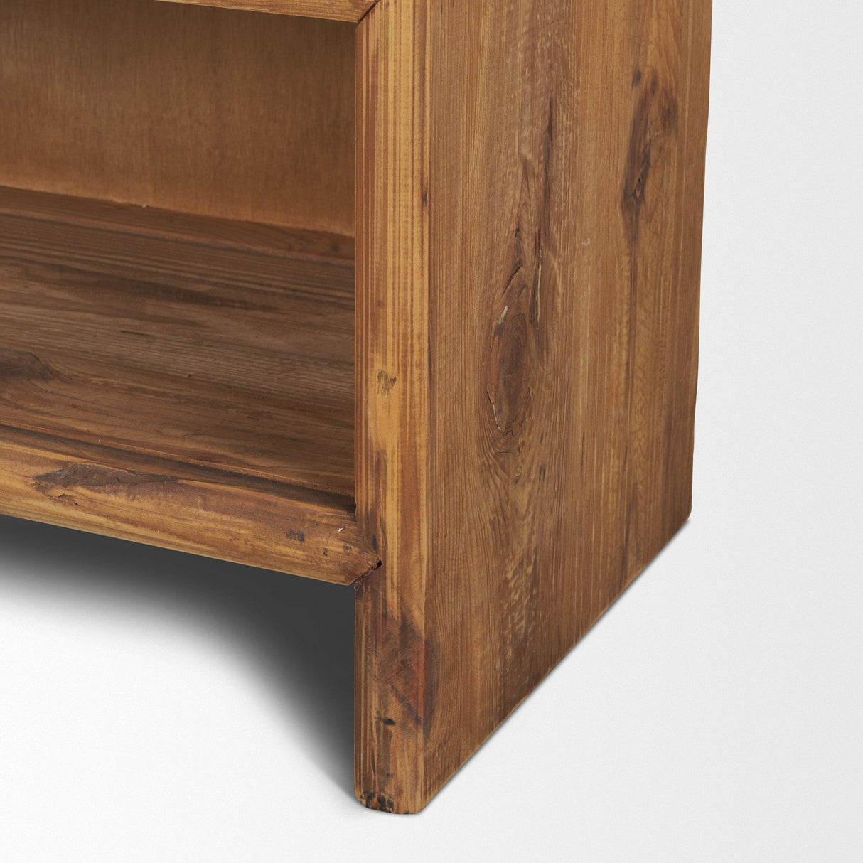 Wayde Curio Cabinet Recycled Pine by Mercana at Eve Furniture