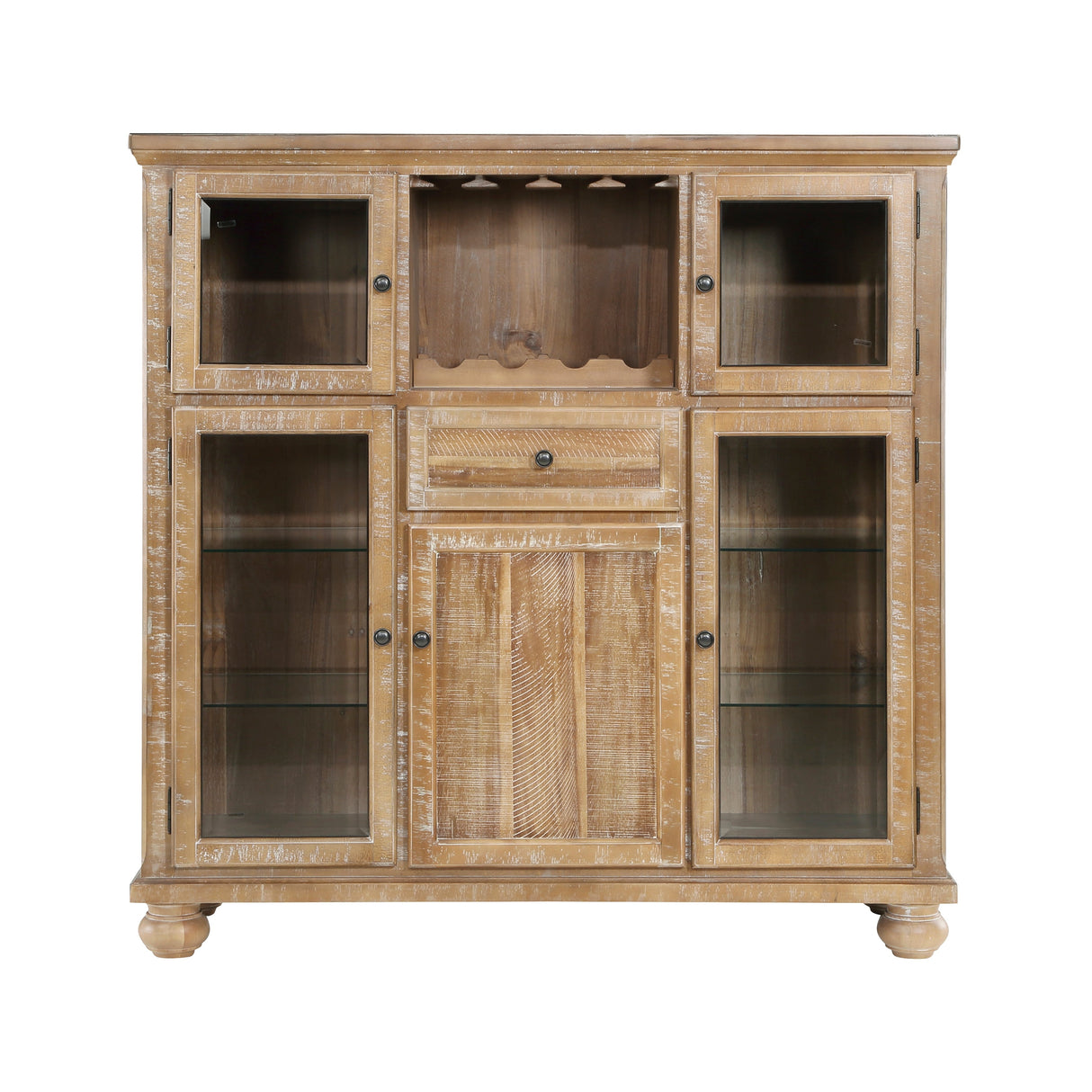 Weatherford Wheat Curio by Homelegance at Eve Furniture