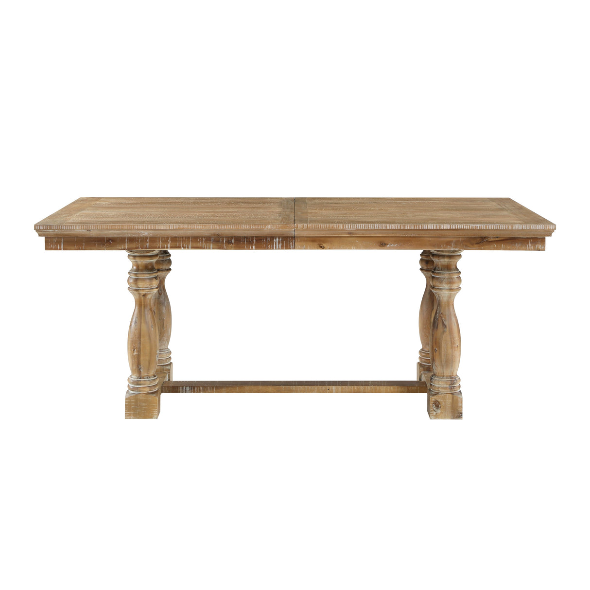 Weatherford Wheat Extandable Dining Table by Homelegance at Eve Furniture