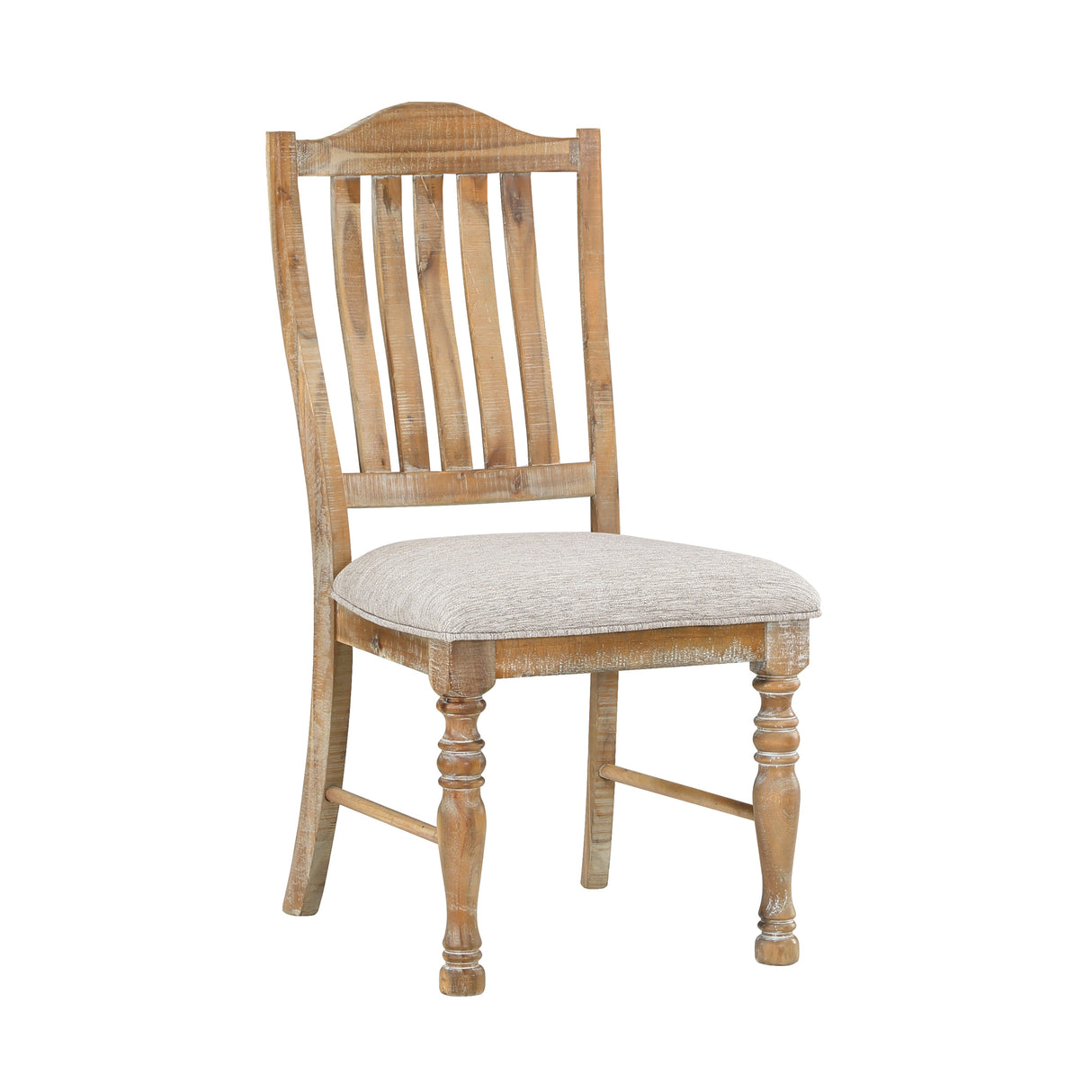 Weatherford Wheat/Gray Side Chair, Set of 2 by Homelegance at Eve Furniture